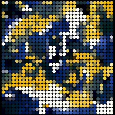 Soyut sanat dokusu. Renkli doku. Modern sanat eserleri. Renkli görüntü. Modern sanat. Çağdaş sanat. 