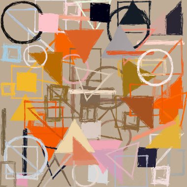 modern soyut geometrik desen arka plan