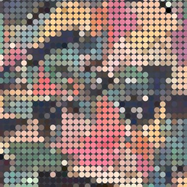 Geometrik desenli soyut arkaplan