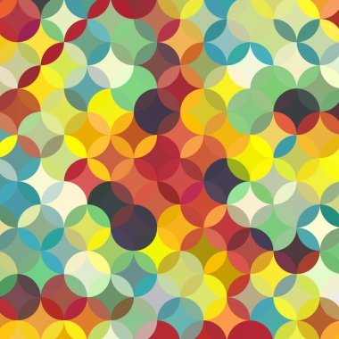 Geometrik desenlerle soyut sanat dokusu