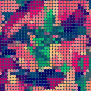 Geometrik desenli soyut arkaplan