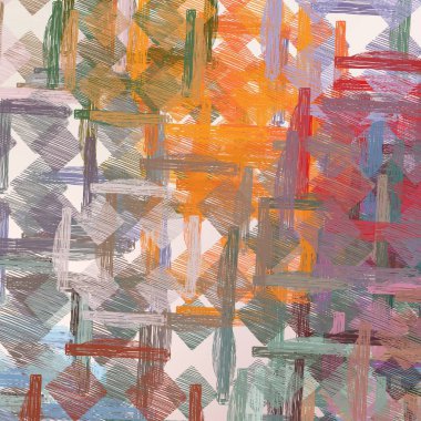 Kağıt üzerine el yapımı kömür çizimi. Soyut sanat dokusu. Renkli doku. Modern sanat eserleri. Modern sanat. Çağdaş sanat. Sanatsal tuval