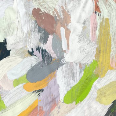 El yapımı tuvale yağlı boya. Soyut sanat dokusu. Renkli doku. Modern sanat eserleri. Yağlı boya darbeleri. Fırça darbeleri. Modern sanat. Çağdaş sanat. Sanatsal tuval.