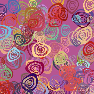 Renk girdaplarının kusursuz deseni. Beş renkli doku. Şık kentsel kamuflaj.