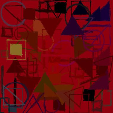 modern soyut geometrik desen arka plan