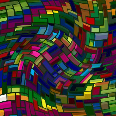 Geometrik desenli soyut doku