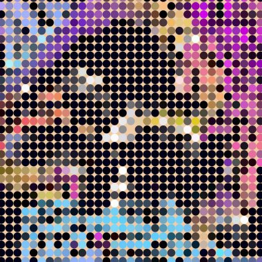 Geometrik desenli soyut arkaplan