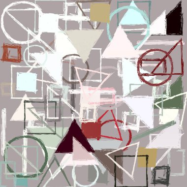 modern soyut geometrik desen arka plan