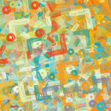 Şirin, pürüzsüz desenlerin vektör çizimi