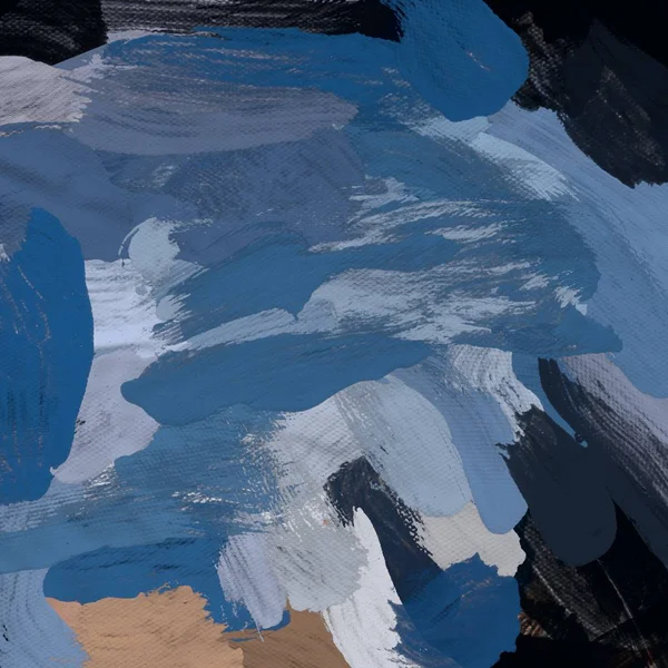 Tuval el yapımı yağlıboya. Renkli doku. Fırça darbeleri. Renkli görüntü. Modern sanat. Çağdaş sanat.