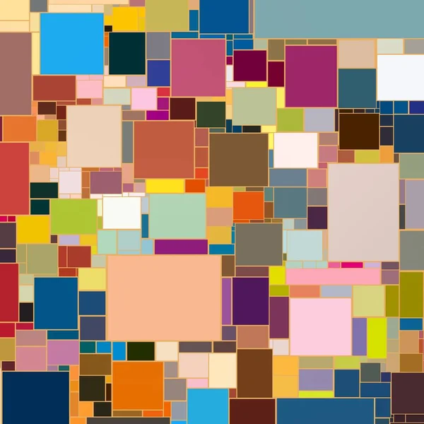 Sömlös Bakgrund Med Färgglada Mosaik — Stockfoto