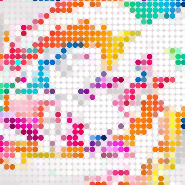 Geometrik desenli soyut arkaplan