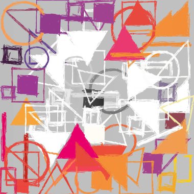 modern soyut geometrik desen arka plan