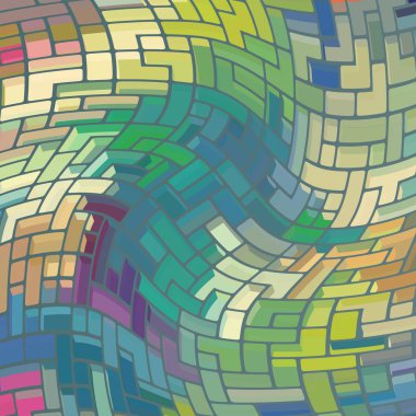 Geometrik desenli soyut doku