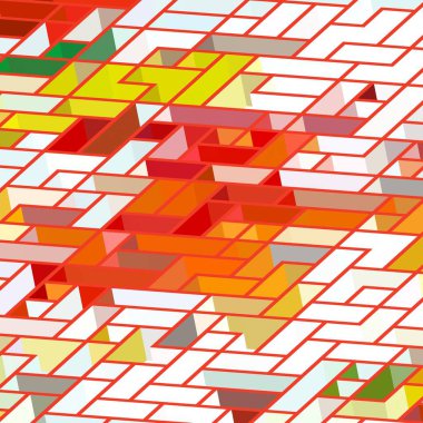 Geometrik desenli soyut doku