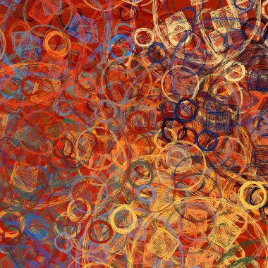 Kırmızı yaprakları ile Seamless Modeli