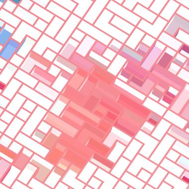 Geometrik desenli soyut doku