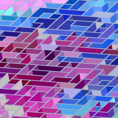 Geometrik desenli soyut doku