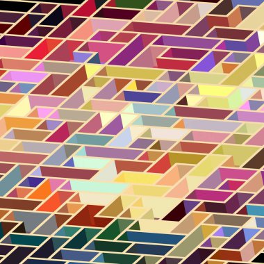 Geometrik desenli soyut doku