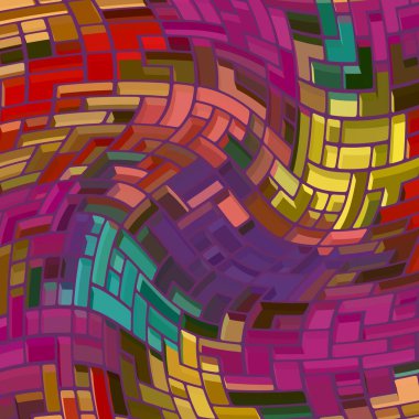 Geometrik desenli soyut doku