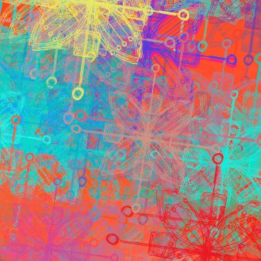 metin için alanı olan grunge arkaplanı