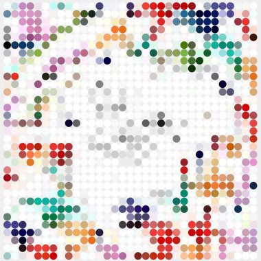 Geometrik desenli soyut doku