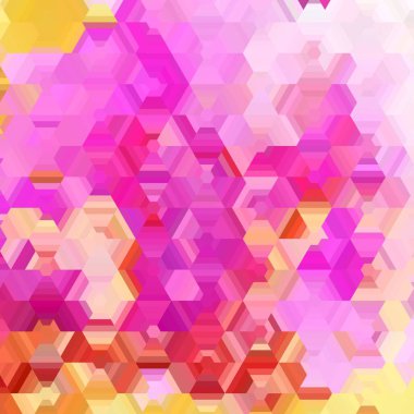 Renkli çiçeklerle soyut arkaplan