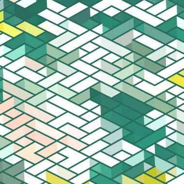 Geometrik desenli soyut doku