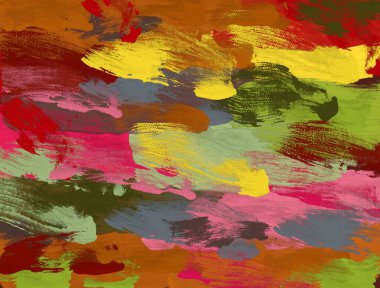 El yapımı tuvale yağlı boya. Soyut sanat dokusu. Renkli doku. Modern sanat eserleri. Yağlı boya darbeleri. Fırça darbeleri. Modern sanat. Çağdaş sanat. Sanatsal tuval.   