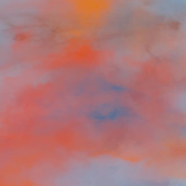 soyut grunge bulutlar, kopya alanı ile renkli arka plan