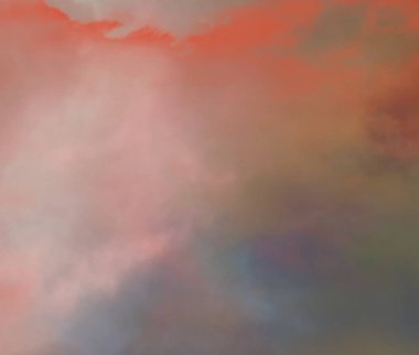 soyut grunge bulutlar, kopya alanı ile renkli arka plan