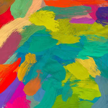 El yapımı tuvale yağlı boya. Soyut sanat dokusu. Renkli doku. Modern sanat eserleri. Yağlı boya darbeleri. Fırça darbeleri. Modern sanat. Çağdaş sanat. Sanatsal tuval.