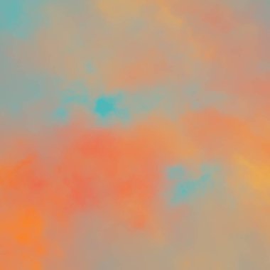 soyut grunge bulutlar, kopya alanı ile renkli arka plan