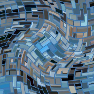 Geometrik desenli soyut doku