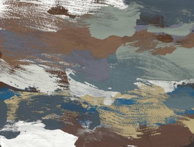 El yapımı tuvale yağlı boya. Soyut sanat dokusu. Renkli doku. Modern sanat eserleri. Yağlı boya darbeleri. Fırça darbeleri. Modern sanat. Çağdaş sanat. Sanatsal tuval.  