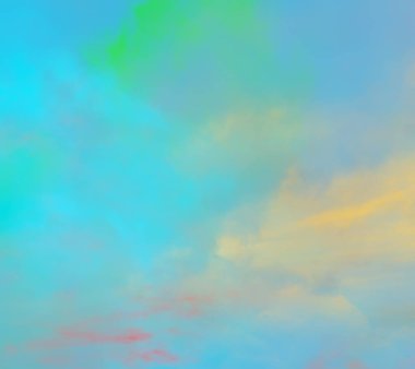 soyut grunge bulutlar, kopya alanı ile renkli arka plan