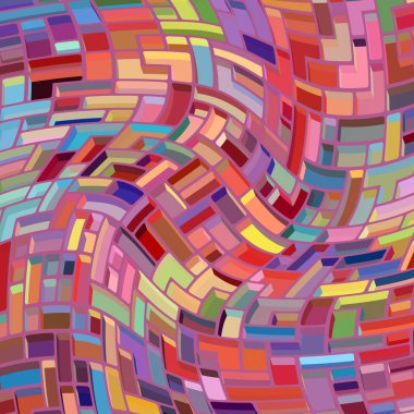 Geometrik desenli soyut doku