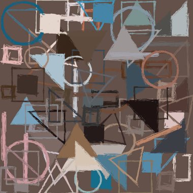 modern soyut geometrik desen arka plan