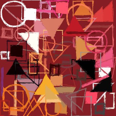 modern soyut geometrik desen arka plan