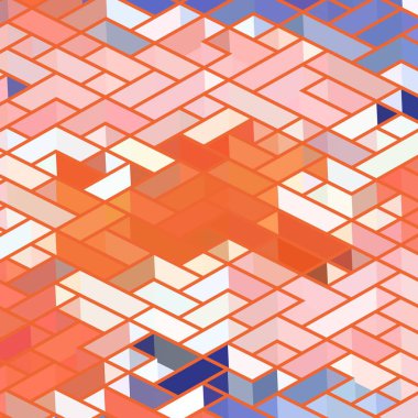 Geometrik desenli soyut doku