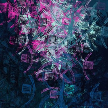 renkli arka plan ile çiçekler