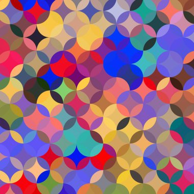 Geometrik desenlerle soyut sanat dokusu