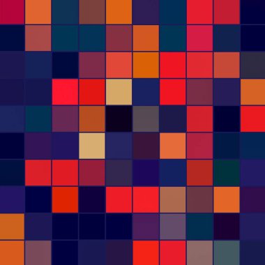 Geometrik desenlerle soyut sanat dokusu