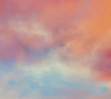 soyut grunge bulutlar, kopya alanı ile renkli arka plan