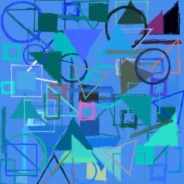 modern soyut geometrik desen arka plan