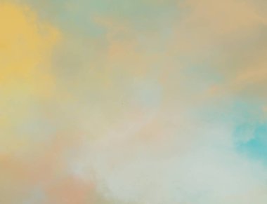 soyut grunge bulutlar, kopya alanı ile renkli arka plan