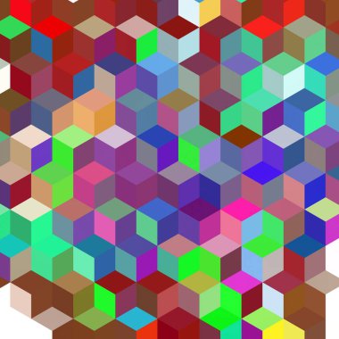 Geometrik desenlerle soyut sanat dokusu