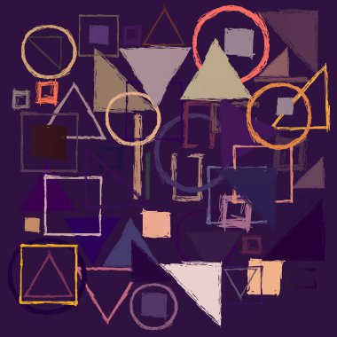 Geometrik desenli soyut doku