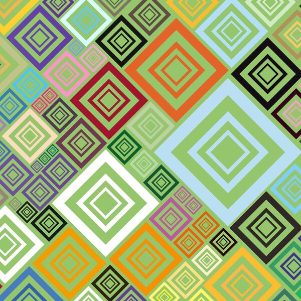 colorful abstract background with squares         