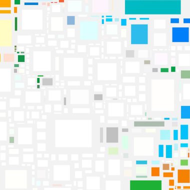 Soyut sanat dokusu. Kareler ile renkli doku. Modern sanat eserleri. Renkli görüntü